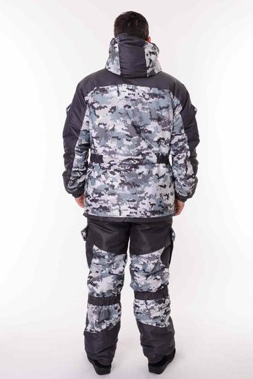 Костюм "ГОРНЫЙ -45" кур+п/к (Алова/Таслан, белый/серый)