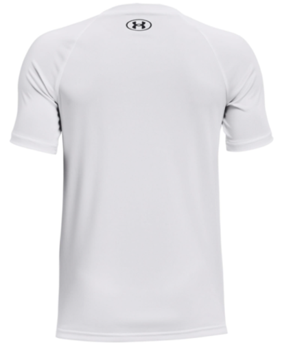 Футболка для мальчика теннисная Under Armour Tech Big Logo SS - белый