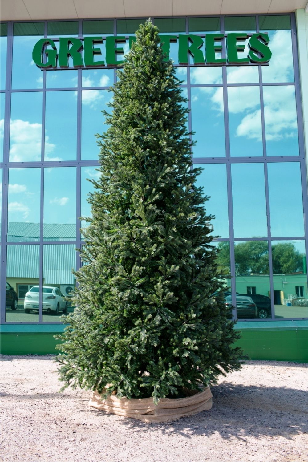 Большая елка «Сказочная» (Литая+пвх) 6 м