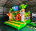 Коммерческий надувной батут «Чудо-сафари 2» 3,5*3,5*2,6 м