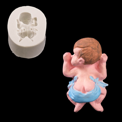 Силиконовый молд "Младенец в трусиках" 42,5 мм, Caramella