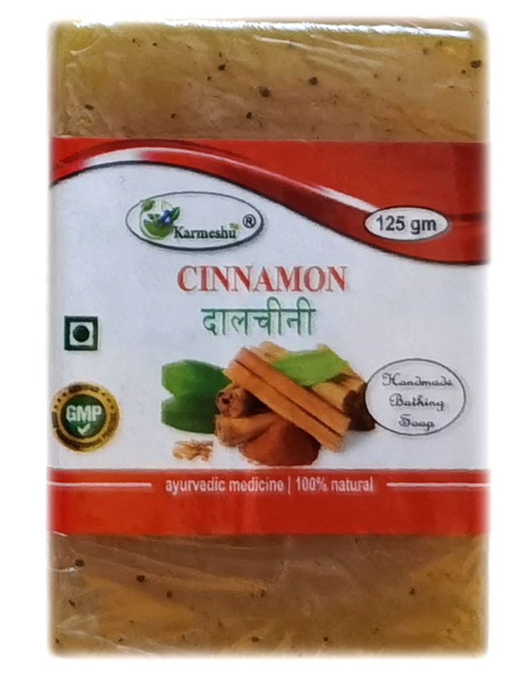 Мыло Karmeshu Корица синнамон ручной работы 125 гр
