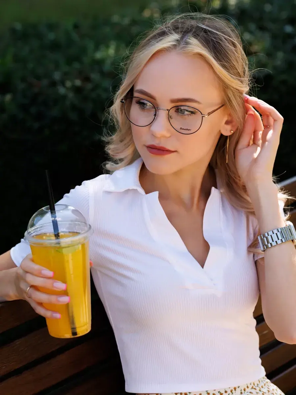 Оправа для очков женская брендовая металл