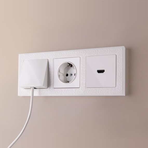 Розетка HDMI Werkel белый W1186001 4690389155543