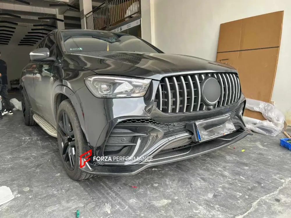 Карбоновый обвес для Mercedes-Benz GLE Coupe AMG C167 GLE53 GLE63 Рестайлинг 2023+ АМГ Мерседес Бенц ГЛЕ класс