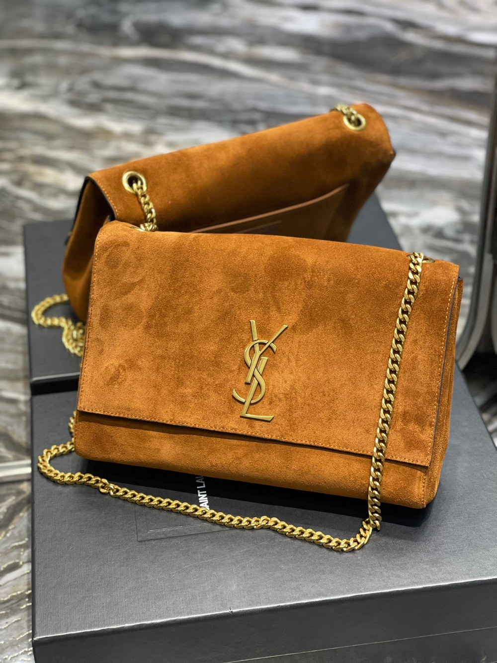 Saint Laurent Kate Medium Reversible Chain Bag 28 cm