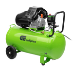 Компрессор воздушный КК-2200/100, 2,2 кВт, 350 л/мин, 100 л, прямой привод, масляный Сибртех