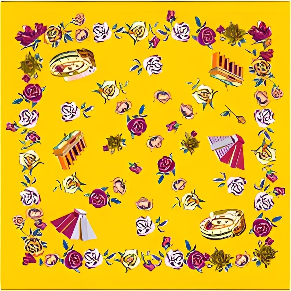 Платок 115x115 см AV-BSD2111160161