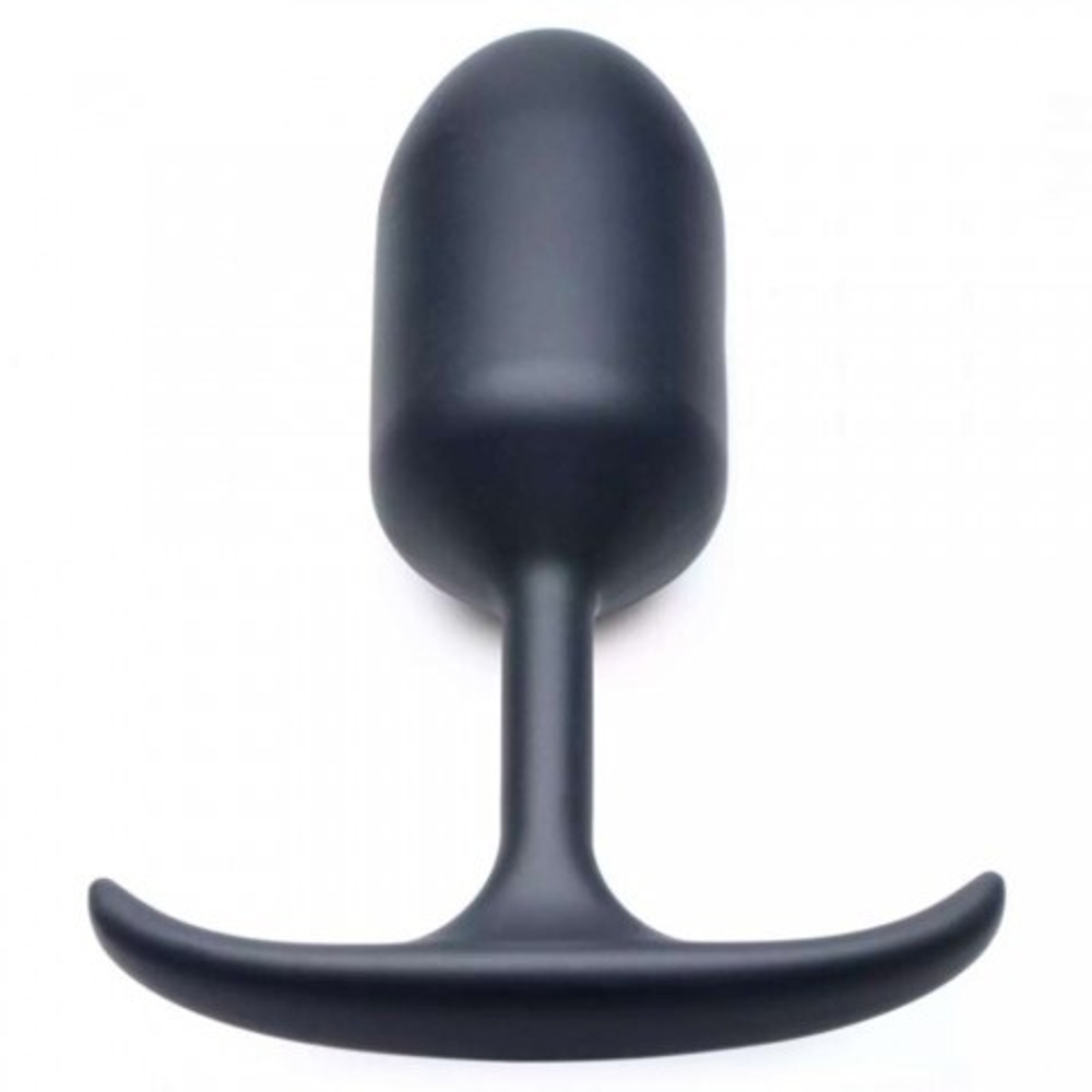 Анальная пробка с утяжелением  Heavy Hitters Premium Silicone Weighted Anal Plug, XL, черный, 16.8х5 см