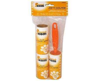 Рыжий кот Набор для чистки одежды LRS-50 (ролик, 2 запасных блока) 092408