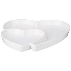 МЕНАЖНИЦА LEFARD "NATIVE" В ФОРМЕ СЕРДЕЦ 2 СЕК. 27*26,5*3 СМ (КОР=12ШТ.)