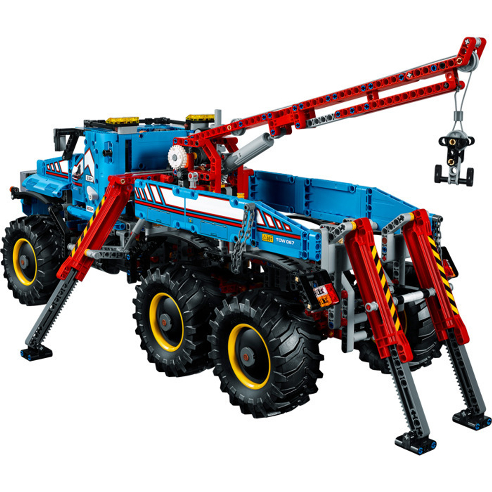 LEGO Technic: Аварийный внедорожник 6х6 42070 — 6x6 All Terrain Tow Truck — Лего Техник