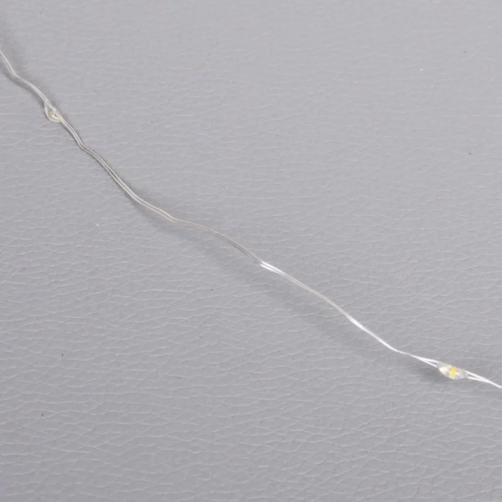 Гирлянда для дома «Теплый свет» на батарейках 3,0 м, 10 насадок, 80 ламп LED, d-5 см, 2 реж, (3АА), IP-20, Теплый белый