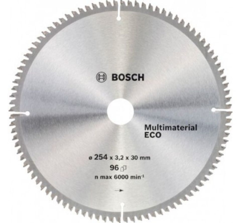 Пильный диск BOSCH 254x30x96 Multi ECO