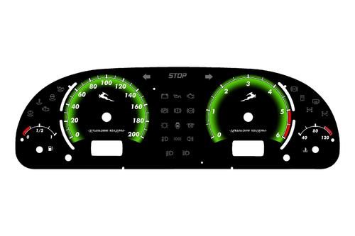 Шкала приборов ГАЗ 31105
