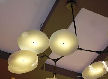 Lindsey Adelman Branching Discs 09.01 Chandelier Replica  ( black )