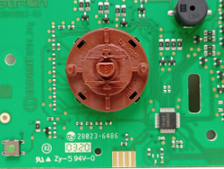 RSM601 кт71 Модуль индикации для стиральной машины Hotpoint-Ariston 21025541100 б/у