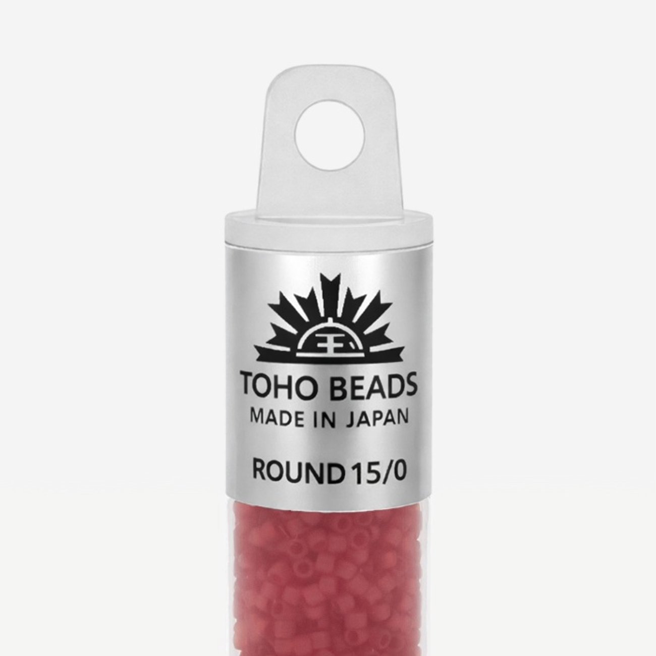 Японский бисер TOHO Round 15/0 (№5CF), прозрачный матовый