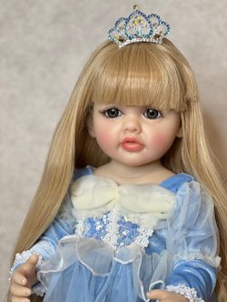 Кукла Реборн виниловая 55см в пакете (FA-289)