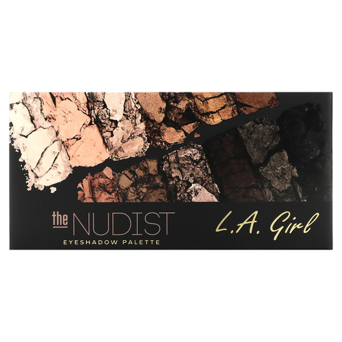 L.A. Girl, Палитра теней для век, GES418 The Nudist, 12 г (0,42 унции)