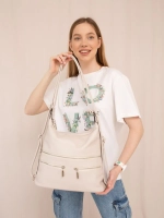 Сумка рюкзак через плечо большая трансформер