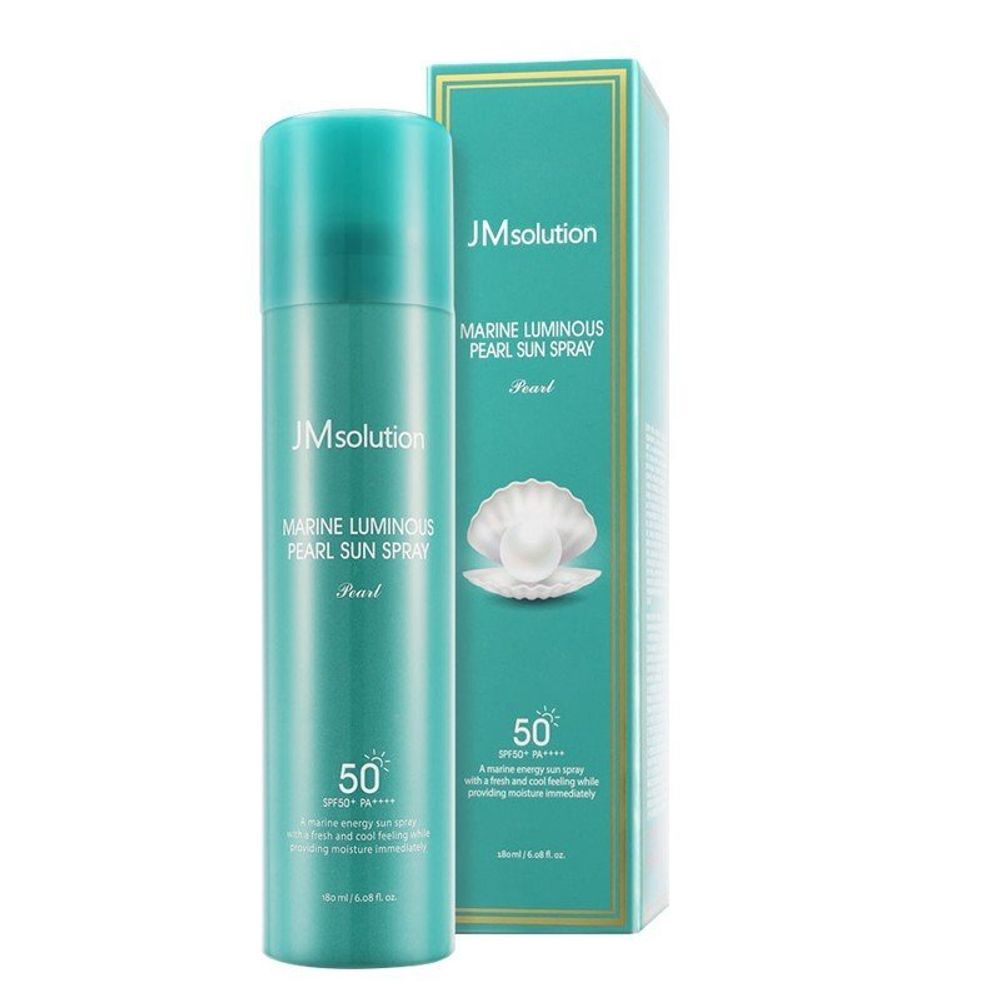 Спрей солнцезащитный с жемчугом JMSOLUTION Marine Luminous Pearl Sun Spray Pearl 180 мл