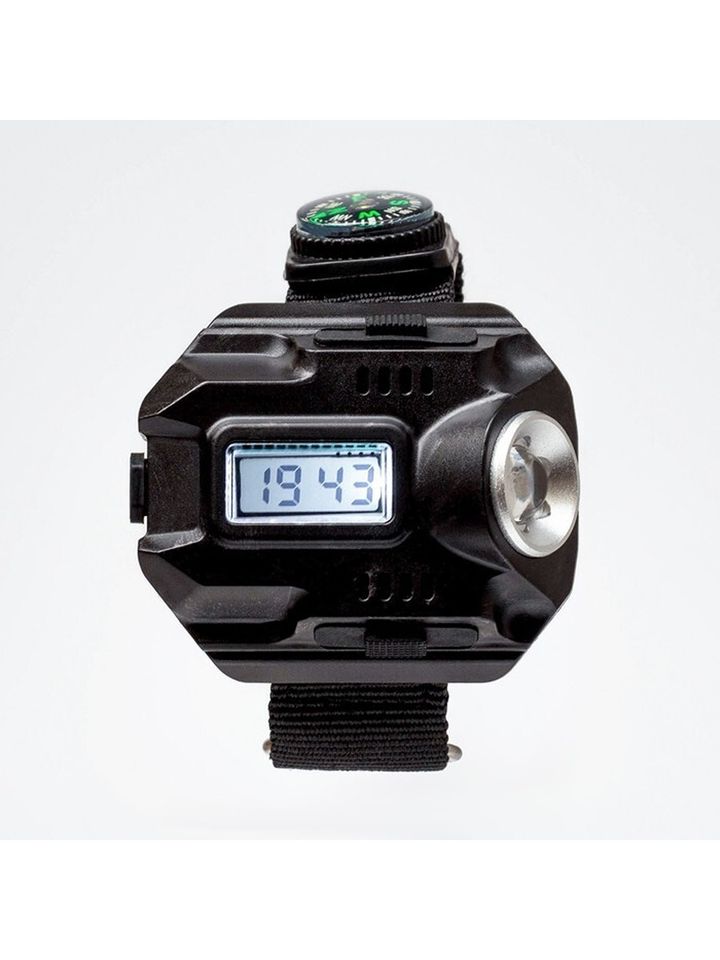 Фонарь-часы аккумуляторный 9398107