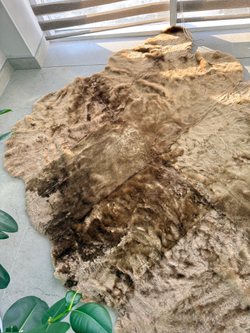 Ковер шкура натуральная овчина Меховой