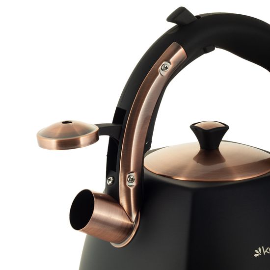 Чайник 3 л. из нержавеющей стали со свистком Kamille KM 0864