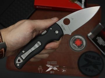 Складной нож Spyderco Shaman 229GP c клинком из стали CPM-S45VN, рукоять G10