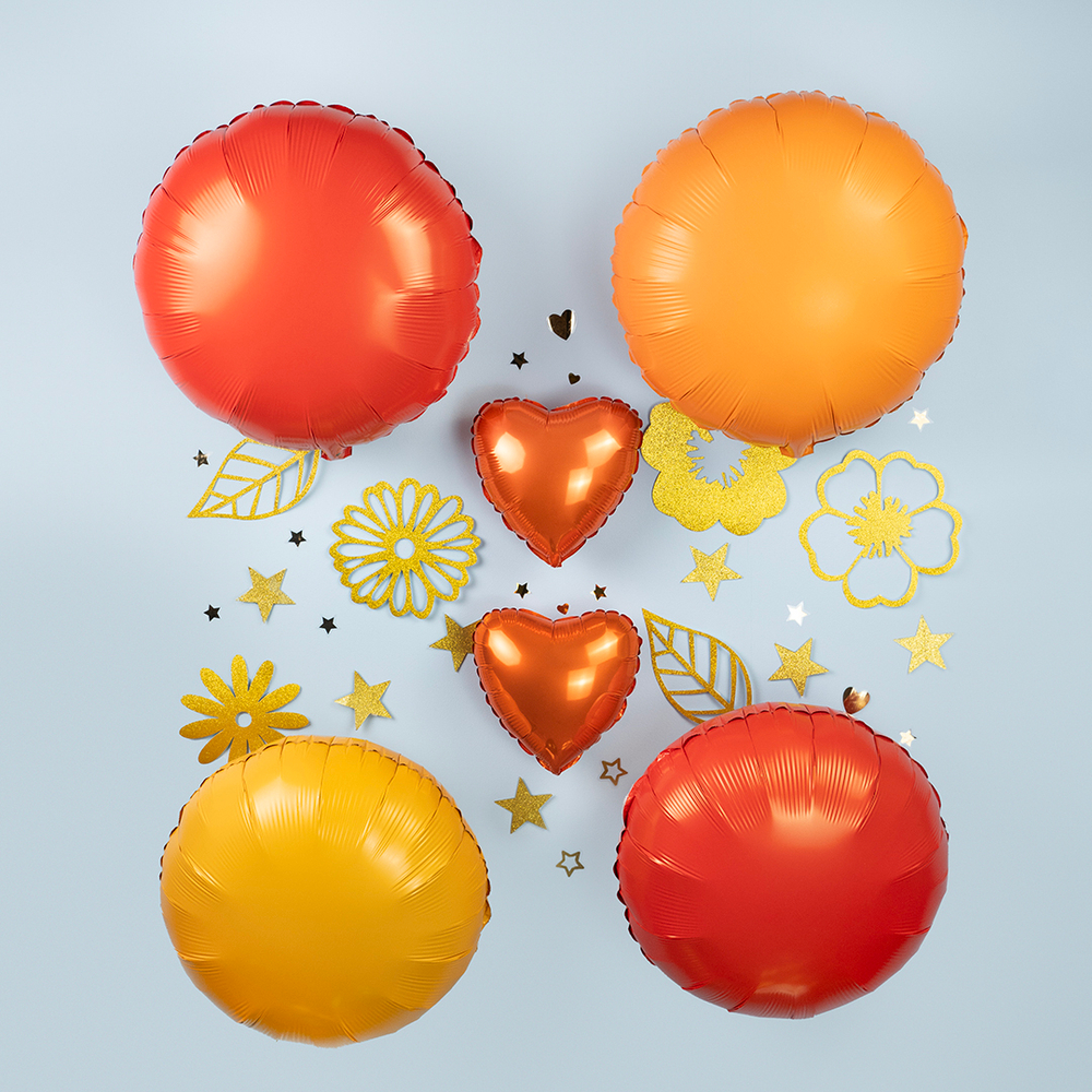 Круг 18" Красный, Сатин Gr