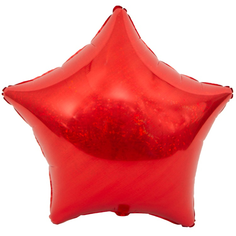 Шар фольгированный Звезда 81 см (Красный)