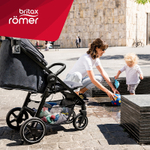 Детская прогулочная коляска Britax B-Agile R Elephant Grey/Black