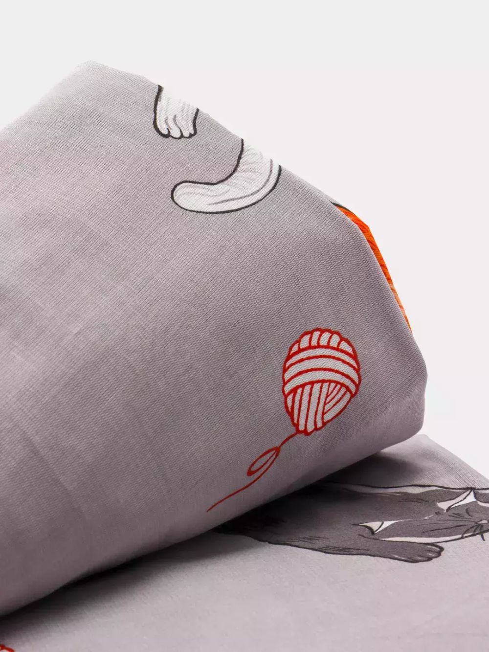 Простынь Сказка "Kitties" 200х215 см, перкаль