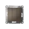 Выключатель 3-кл. СП AtlasDesign 10А IP20 (сх. 1+1+1) 10AX механизм мокко SE ATN000631