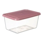 Емкость для продуктов прямоугольная 3л ягодный 220x170x115 мм
