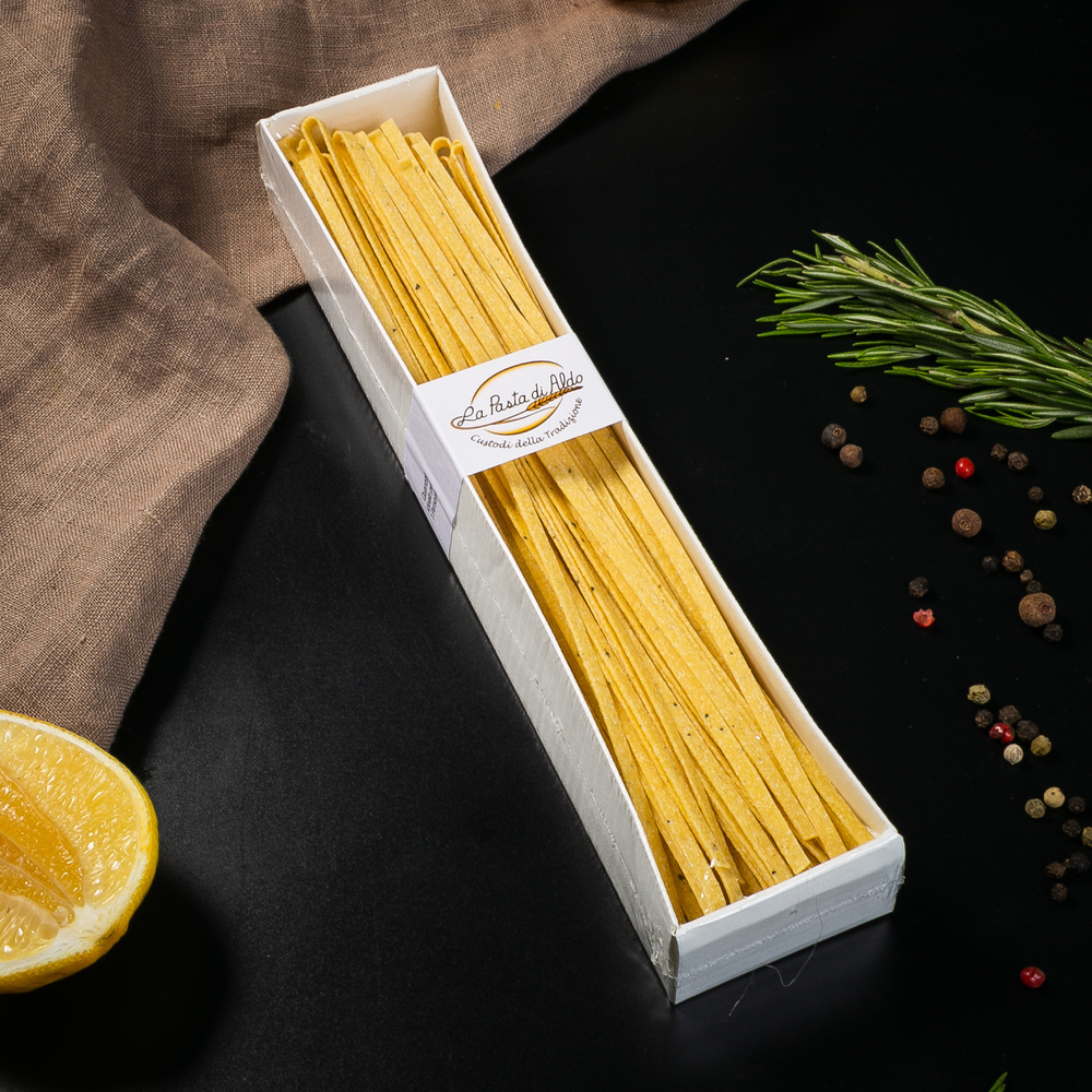 Паста Tagliatelle (Тальятелле) с трюфелями, 100 гр, La Pasta di aldo