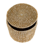 Корзина плетенная с крышкой 30*20 см