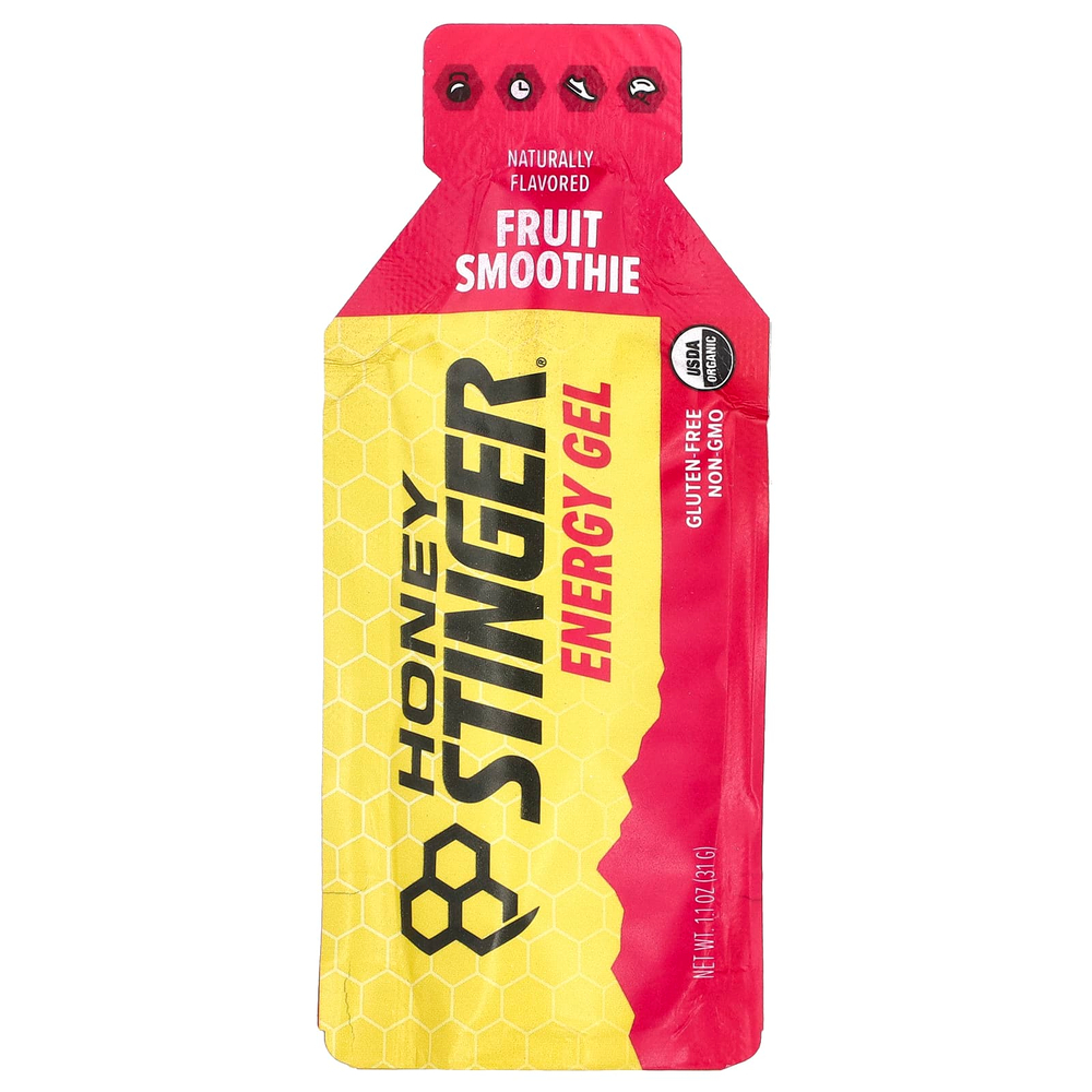 Honey Stinger, Energy Gel, фруктовый смузи, 24 пакетика по 31 г (1,1 унции)