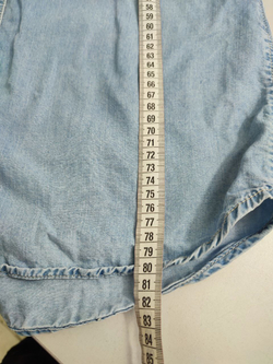 Рубашка Denim джинсовая 42 размер