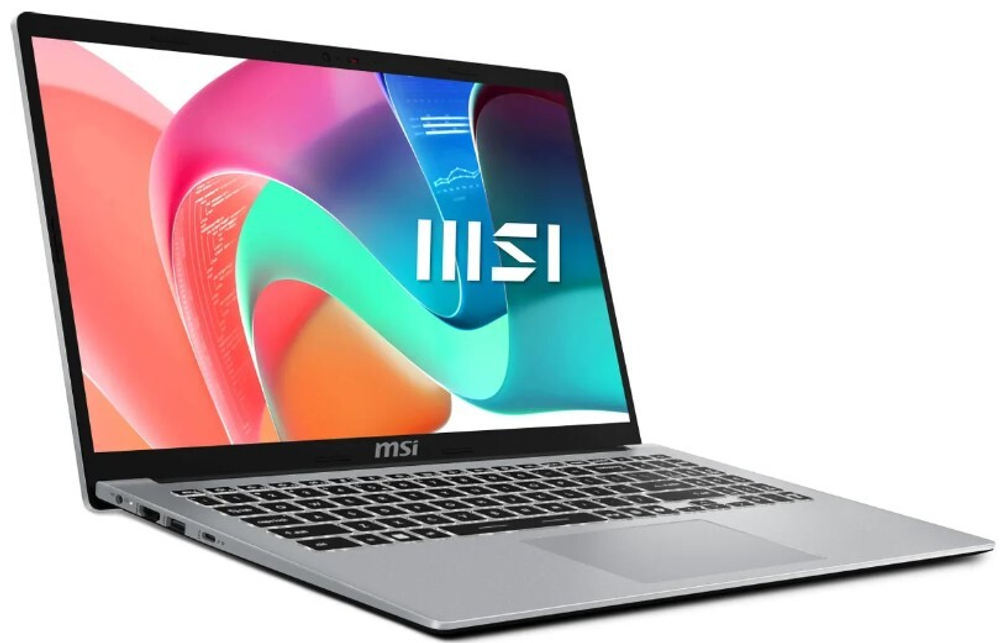 Ноутбук  MSI Modern 15 F13MG-087XRU 15.6 ", Core i5, 16 Гб RAM, 1 Тб SSD, Iris Xe Graphics, Серебристый