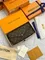 Клатч Louis Vuitton Felicie канва Monogram коричневый