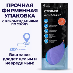 Ортопедические гелевые стельки пяточные при пяточной шпоре