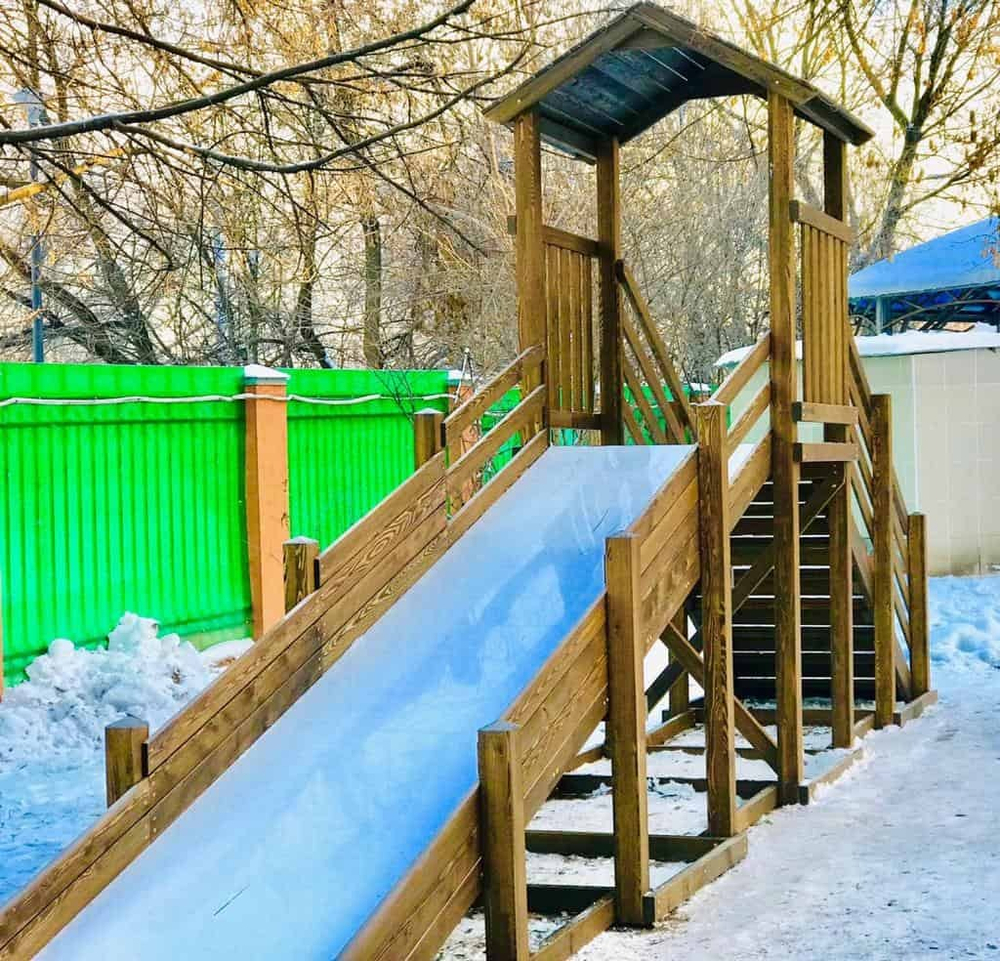 Зимняя горка серия W модель 2.1