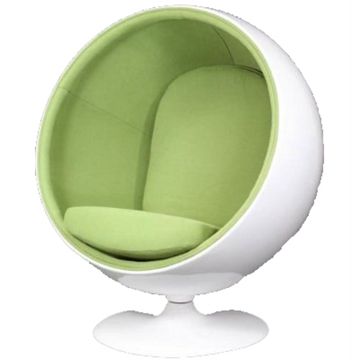 кресло шар ball chair салатовое