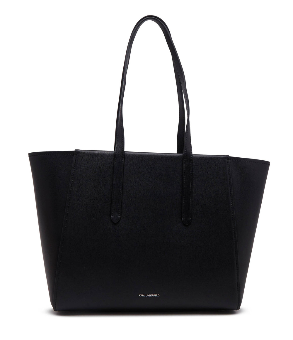 Кожаная сумка-шопер k/ikonik 2.0 pin Karl Lagerfeld - черный(240W3081)