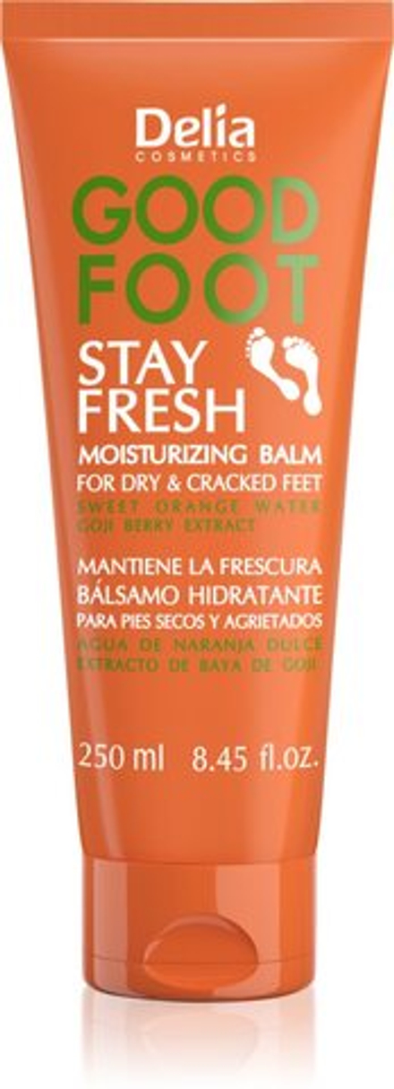 Delia Cosmetics Good Foot Stay Fresh - увлажняющий бальзам для ног /   250  ml  / GTIN 5906750801025