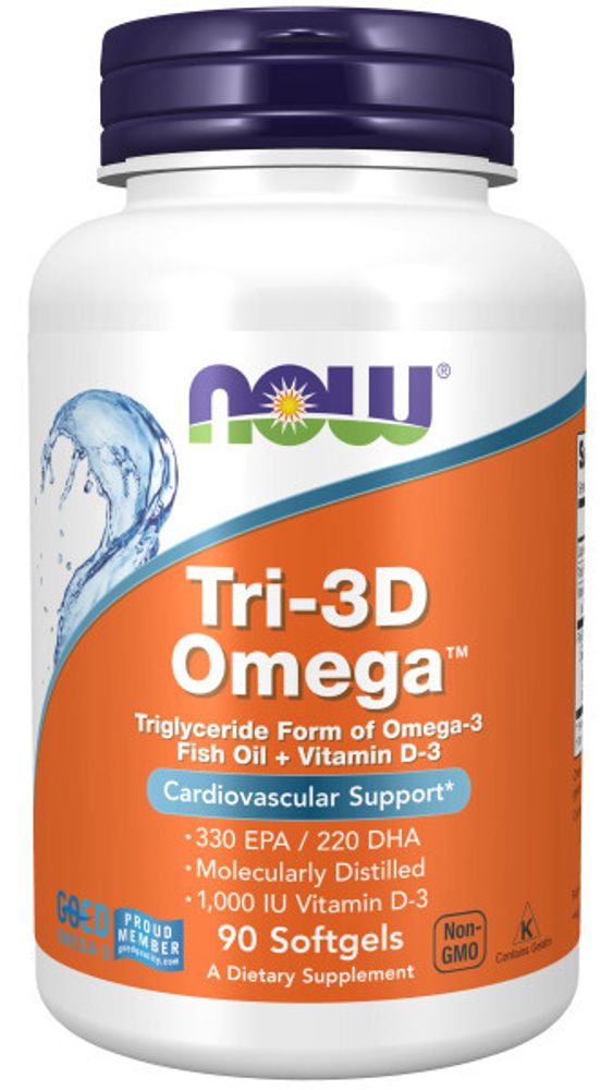 Tri-3D Omega 90 softgels
