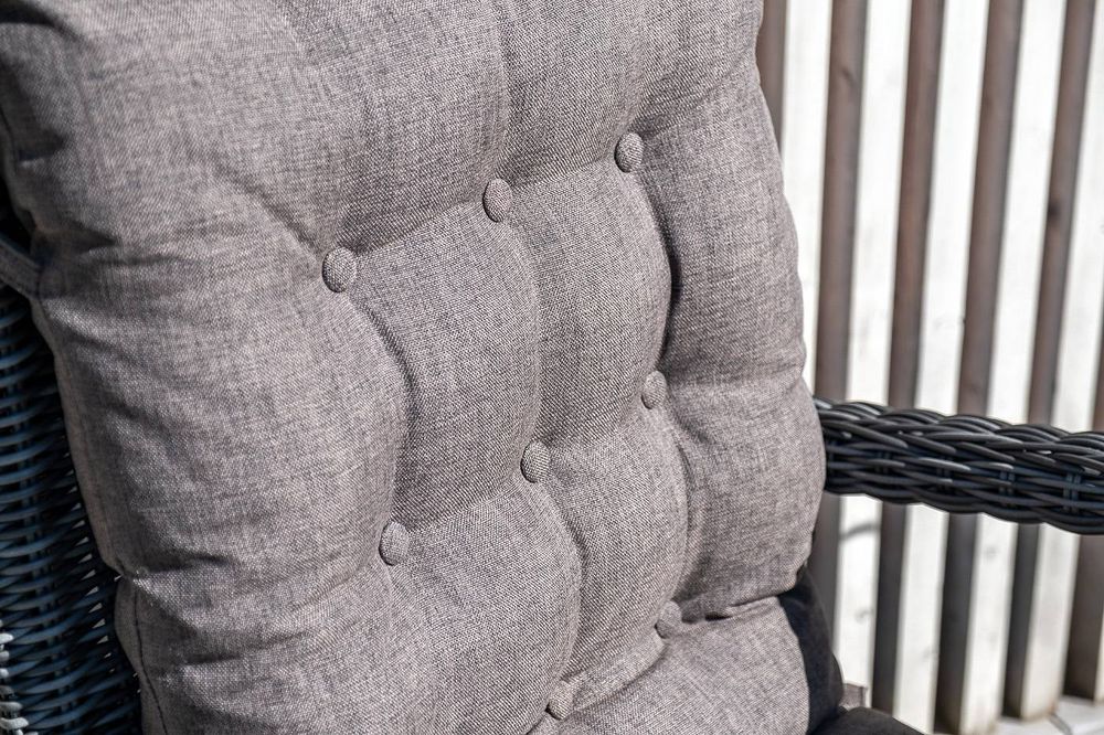 "Толедо" лаунж-зона из искусственного ротанга, цвет графит