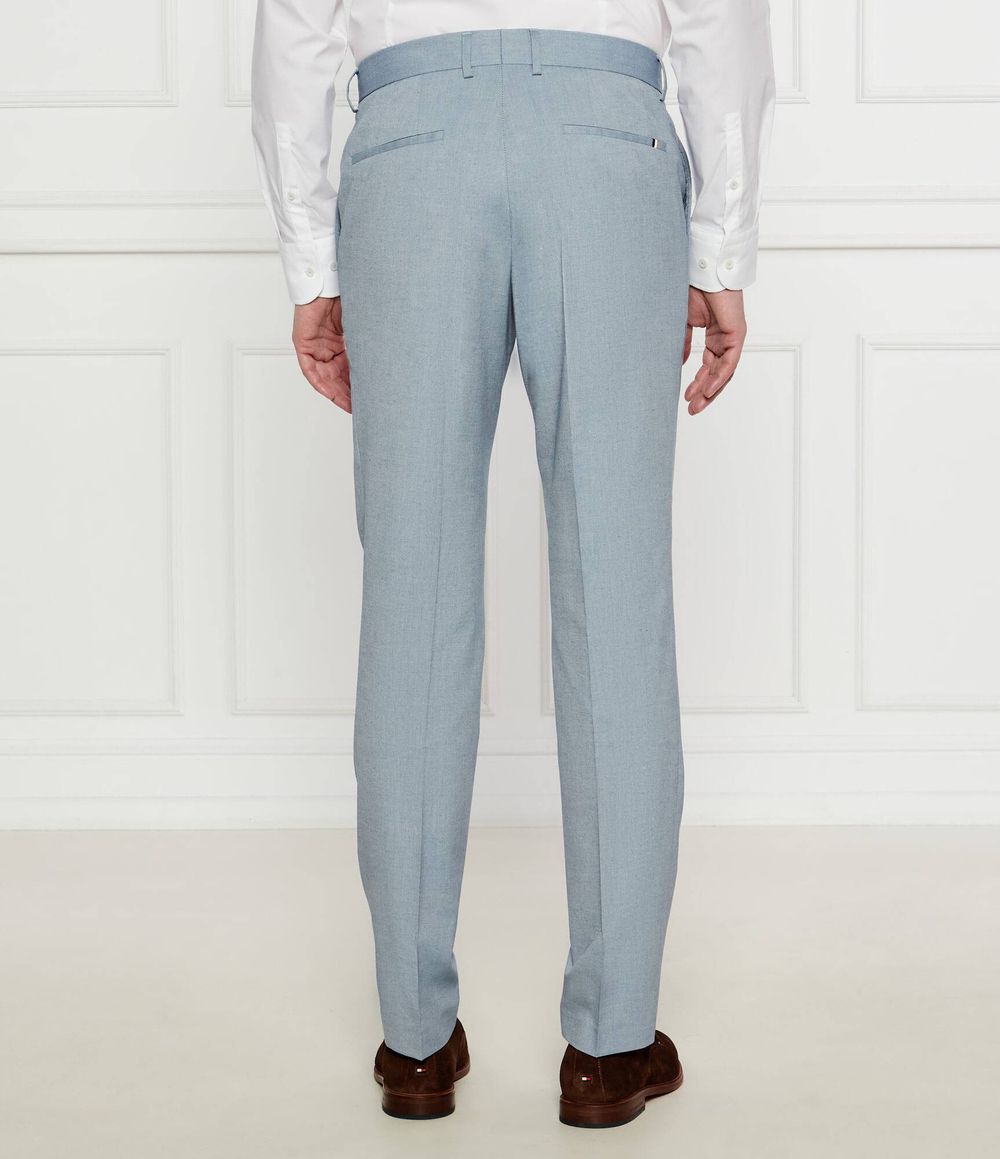 Брюки H-Genius-252 BOSS BLACK - голубой(50540837)